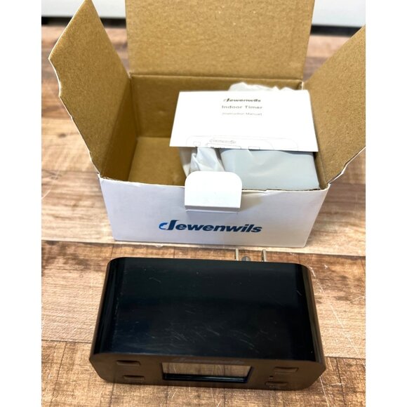 DeWenwils 2-Pack Digital Indoor Timer HIDT22H With On/Off Settings & Battery Bac - Picture 4 of 9